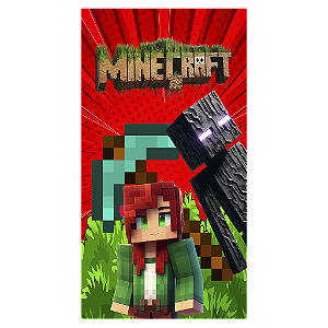 Capa Mini Faixa Lateral Sublimado - Minecraft