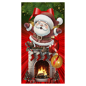 Capa Mini Faixa Lateral Sublimado - Natal