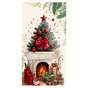 Capa Mini Faixa Lateral Sublimado - Natal