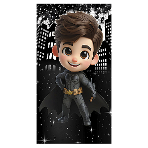 Capa Mini Faixa Lateral Sublimado - Batman