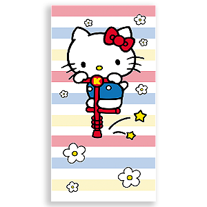 Capa Mini Faixa Lateral Sublimado - Hello Kitty