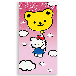 Capa Mini Faixa Lateral Sublimado - Hello Kitty