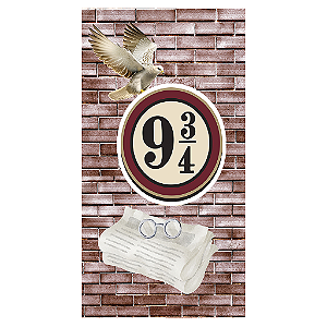 Capa Mini Faixa Lateral Sublimado - Harry Potter