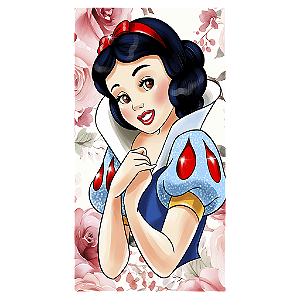 Capa Mini Faixa Lateral Sublimado - Branca De Neve