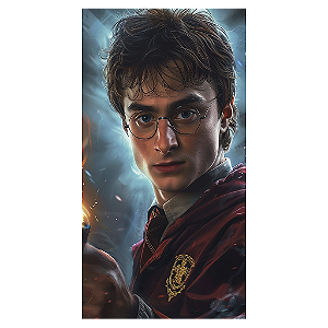 Capa Mini Faixa Lateral Sublimado - Harry Potter