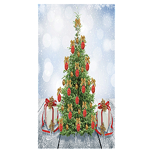 Capa Mini Faixa Lateral Sublimado - Natal