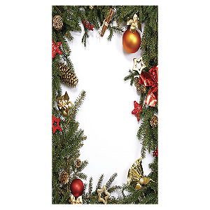 Capa Mini Faixa Lateral Sublimado - Natal