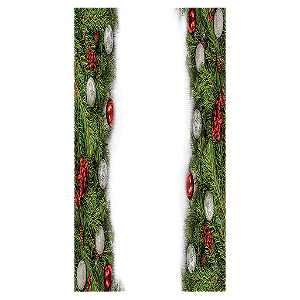 Capa Mini Faixa Lateral Sublimado - Natal