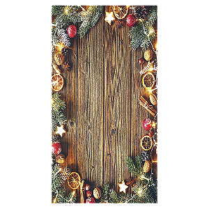 Capa Mini Faixa Lateral Sublimado - Natal