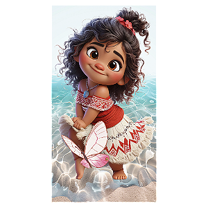 Capa Mini Faixa Lateral Sublimado - Moana
