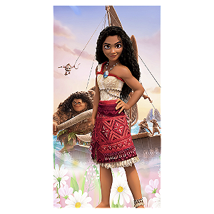 Capa Mini Faixa Lateral Sublimado - Moana