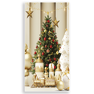 Capa Mini Faixa Lateral Sublimado - Natal
