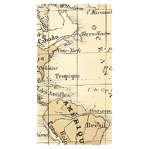 Capa Mini Faixa Lateral Sublimado - Mapa Viagens