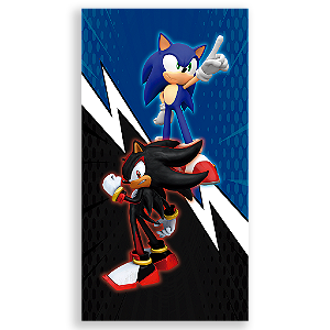 Capa Mini Faixa Lateral Sublimado - Sonic Shadow