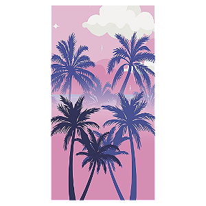 Capa Mini Faixa Lateral Sublimado - Resenha Tropical