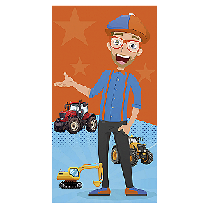 Capa Mini Faixa Lateral Sublimado - Blippi