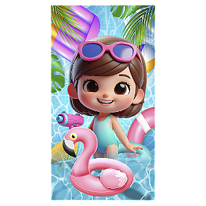 Capa Mini Faixa Lateral Sublimado - Pool Party