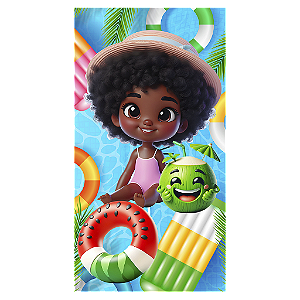 Capa Mini Faixa Lateral Sublimado - Pool Party