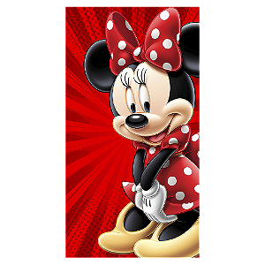 Capa Mini Faixa Lateral Sublimado - Minnie