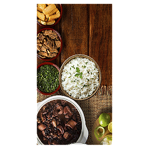 Capa Mini Faixa Lateral Sublimado - Feijoada