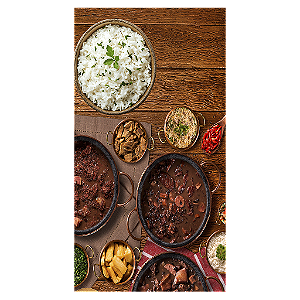 Capa Mini Faixa Lateral Sublimado - Feijoada