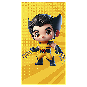 Capa Mini Faixa Lateral Sublimado - Wolverine