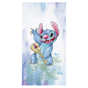 Capa Mini Faixa Lateral Sublimado - Lilo Stitch Angel