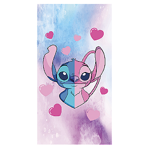 Capa Mini Faixa Lateral Sublimado - Lilo Stitch Angel