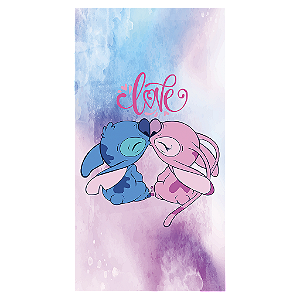 Capa Mini Faixa Lateral Sublimado - Lilo Stitch Angel