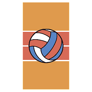 Capa Mini Faixa Lateral Sublimado - Volei