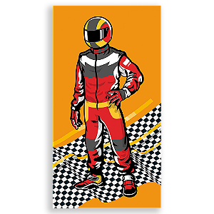 Capa Mini Faixa Lateral Sublimado - Formula 1
