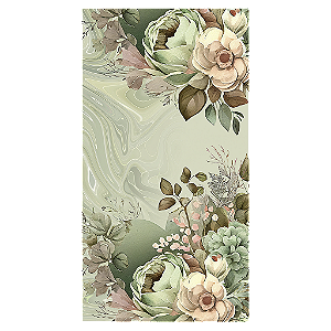 Capa Mini Faixa Lateral Sublimado - Floral