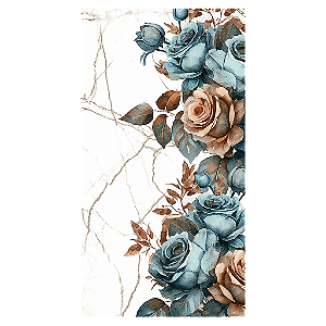 Capa Mini Faixa Lateral Sublimado - Floral