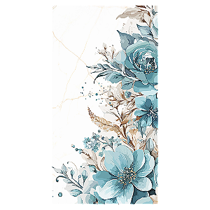 Capa Mini Faixa Lateral Sublimado - Floral