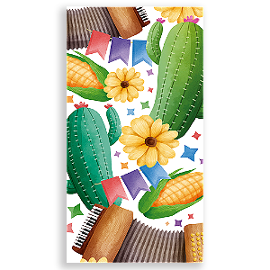 Capa Mini Faixa Lateral Sublimado - Festa Junina