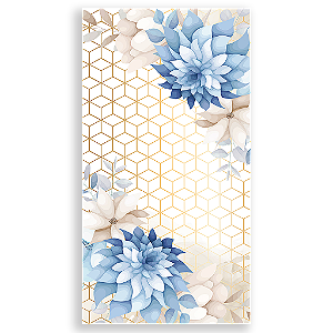 Capa Mini Faixa Lateral Sublimado - Floral
