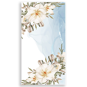 Capa Mini Faixa Lateral Sublimado - Floral