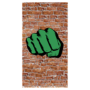 Capa Mini Faixa Lateral Sublimado - Hulk