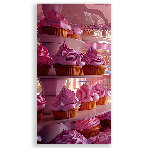 Capa Mini Faixa Lateral Sublimado - Fundo Stitch Confeiteiro