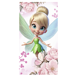 Capa Mini Faixa Lateral Sublimado - Sininho Tinkerbell