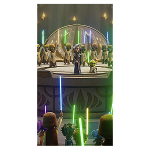 Capa Mini Faixa Lateral Sublimado - Star Wars
