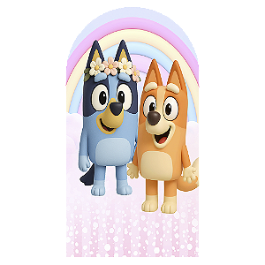 Capa Mini Faixa Lateral Sublimado - Bluey