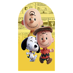 Capa Mini Faixa Lateral Sublimado - Snoopy