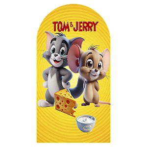 Capa Mini Faixa Lateral Sublimado - Tom E Jerry