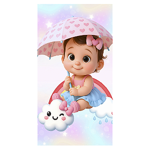 Capa Mini Faixa Lateral Sublimado - Chuva de Amor