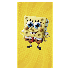 Capa Mini Faixa Lateral Sublimado - Bob Esponja