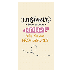 Capa Mini Faixa Lateral Sublimado - Dia Dos Professores
