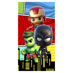 Capa Mini Faixa Lateral Sublimado - Herois Vingadores