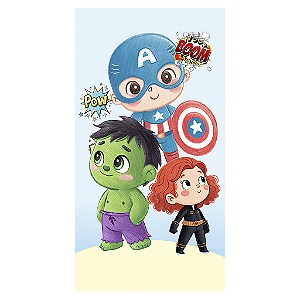 Capa Mini Faixa Lateral Sublimado - Herois Vingadores