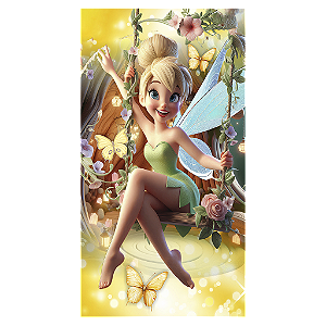 Capa Mini Faixa Lateral Sublimado - Sininho Tinkerbell